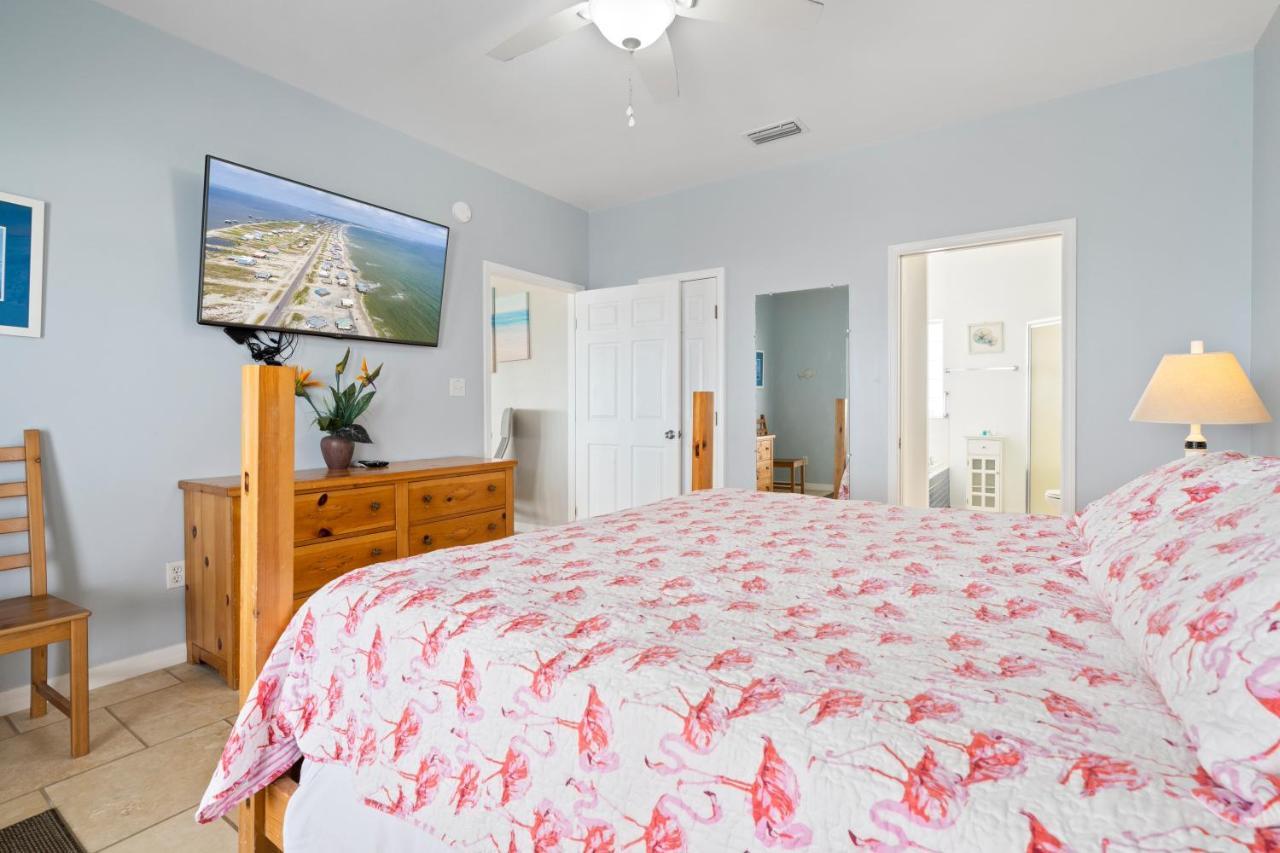 Marisol - Pet Friendly And Gulf Front! Enjoy The Large Deck With Amazing Views! Home Dauphin Island Exterior foto